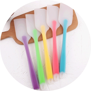 硅胶刮刀家用烘焙耐高温多功能一体式蛋糕奶油抹刀铲油刷厨房工具