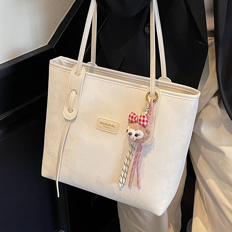 高级感单肩大容量通勤托特包