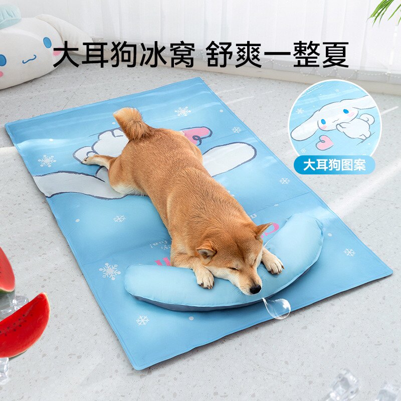正品春夏季大耳狗联名冰垫狗狗月猫狗垫子