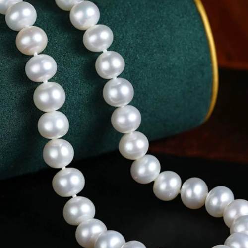 假一罚十天然淡水珍珠花色微暇