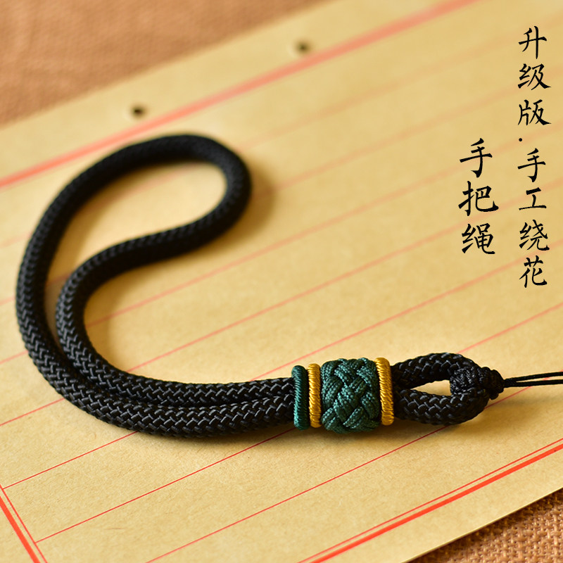 高档手工编织粗手把绳男挂绳图片
