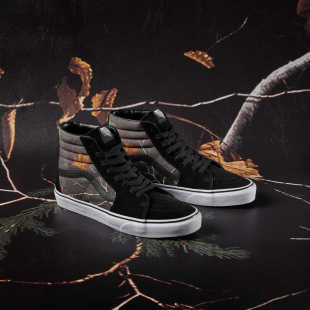 Vans x Realtree 女鞋经典迷彩图案高帮范斯帆布板鞋 VN0A4BV6TGO