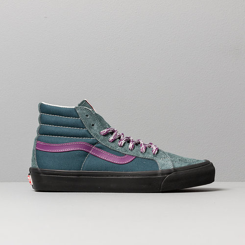 大浪 Vans Vault OG SK8 湖蓝色男女高帮板鞋休闲鞋 VN0A4BVBTIZ