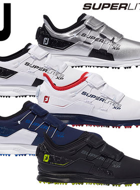 日本代购 Footjoy superlites xp BOA旋钮鞋防水高尔夫球鞋FJ男鞋
