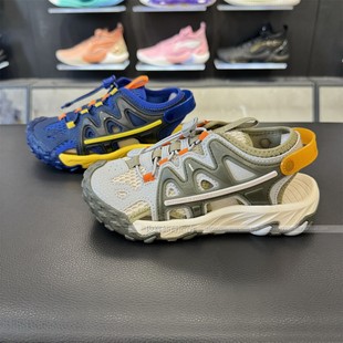 YKKU006 男女小童减震回弹溯溪包头沙滩凉鞋 2024夏新款 李宁儿童鞋