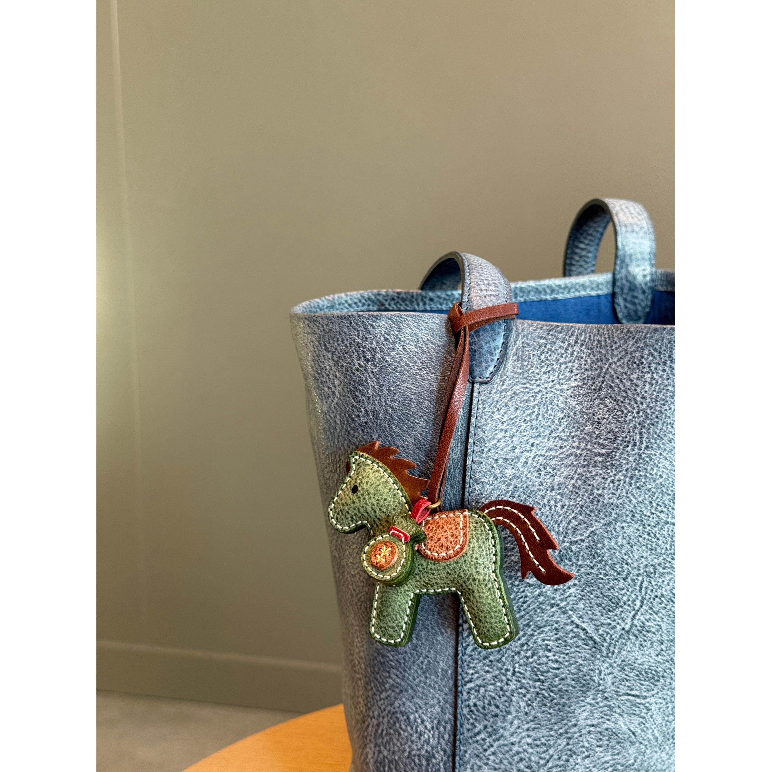 C&Y皮挂饰~2026马上有钱袋挂件 马上有财~真皮手作雾蜡皮随身挂饰