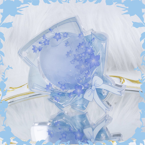 花束亚克力谷美吧唧展示砖