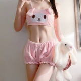 Сексуальное коралловое бархатное дудоу, пижама, комплект, нижнее белье, 14 года, эффект подтяжки