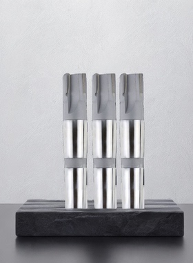 镶硬质合金YG锥柄立铣刀斜刃YGW2YT非标定制12-40mm焊接钨钢铣刀