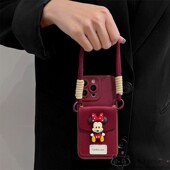 max手机壳15pro手挎14ultra 13绳civi5 4红米note12pro情侣11r全包turbo3 卡通米妮适用小米17pro 2女k90m