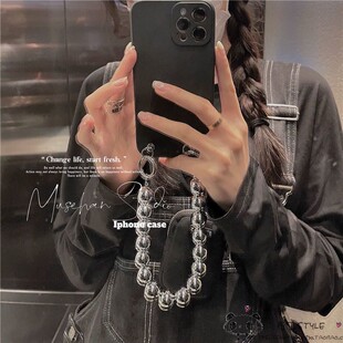 ins潮女neo11手串iqoo15pro手机壳z10utlra爱酷9x/8/7se珠6turbo/13+/s12链vivo t4网红y52s/y78v5套t3/y36i