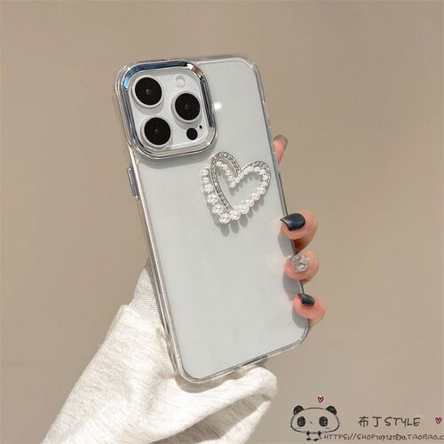 日韩ins爱心OPPO reno15pro手机壳14max/13f/11高级10/9/a6gt/a5女find x8珍珠10+透明k12s/realme真我neo7/4