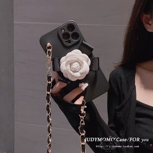 气质山茶花neo11链条iqoo15pro手机壳z10utlra爱酷9x/8/7se斜挎6turbo/13+/s12女vivo t4全包y52s/y78/v5套t3