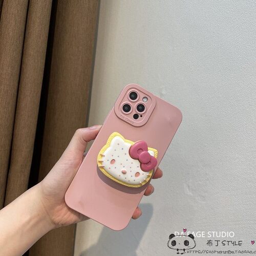 卡通猫咪支架OPPO find x9手机壳8ultra/7/reno4se女k5/a3网红a6可爱a2pro1/realme15真我GT/a78/a36/a96/a97