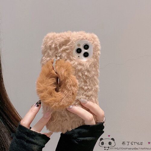 秋冬毛绒OPPO find x9手机壳8ultra爱心圆圈7女reno4se可爱k5/a3/a6/2pro/1毛茸茸realme15真我GT/a78/a36/a8
