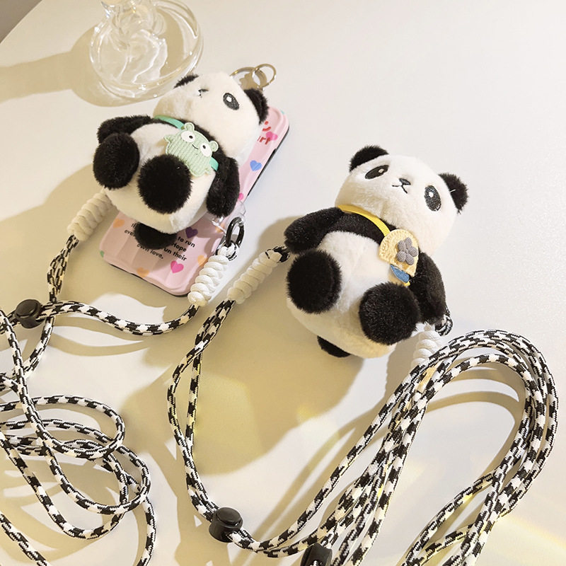 Clove 小熊猫手机链长款斜跨绳通用手机壳ccd相机公仔背夹侧挂链,饰品/流行首饰/时尚饰品新,链条,淘宝优惠券,粉丝福利购,淘宝优惠卷