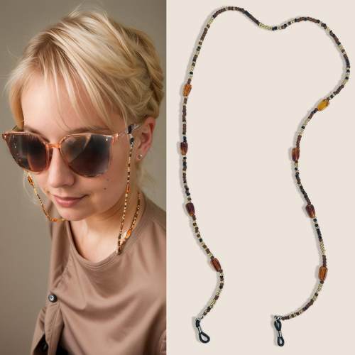 眼镜链麦承欢奶奶同款眼镜链男女