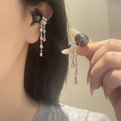 Clove 灵动闪耀水滴耳机钻扣耳机夹流苏适用华为freeclip蓝牙耳机