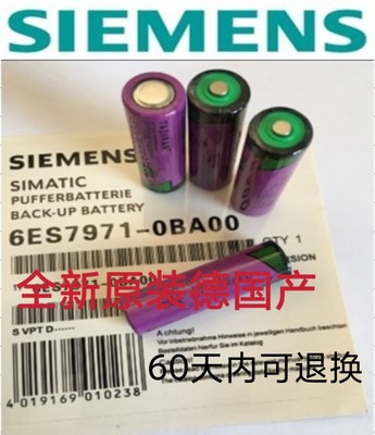 西门子SL-360电池 AA 3.6V 6ES7971-0BA00 西门子S7-400PLC用锂电