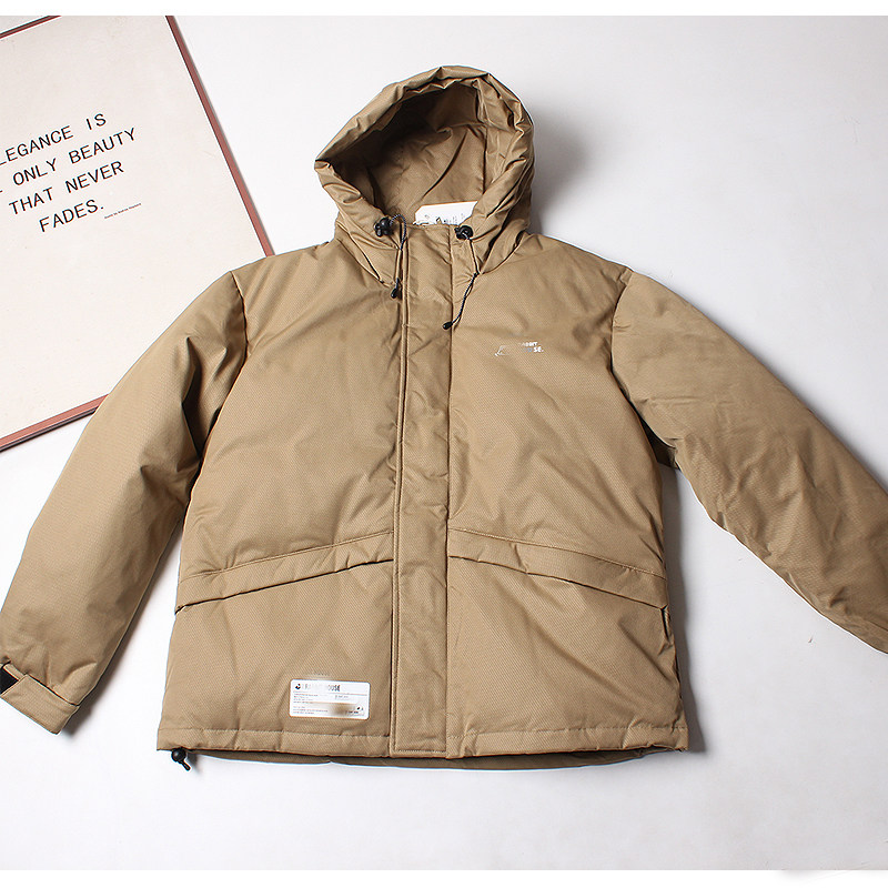 90白鸭绒羽绒服男士冬季2025新款短款纯色潮牌宽松外套,男装,羽绒服,淘宝优惠券,粉丝福利购,淘宝优惠卷