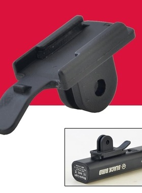 适装加雪龙Gaciron自行车前灯架线控角度可调节吊装卡扣接头配件