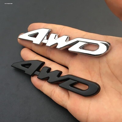 适用丰田RAV4荣放全时四驱标志4W