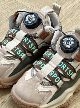 【清仓特惠】男童二棉鞋秋冬款男宝加绒鞋男款儿童鞋子女23163