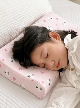 可拆洗幼儿园儿童乳胶枕芯
