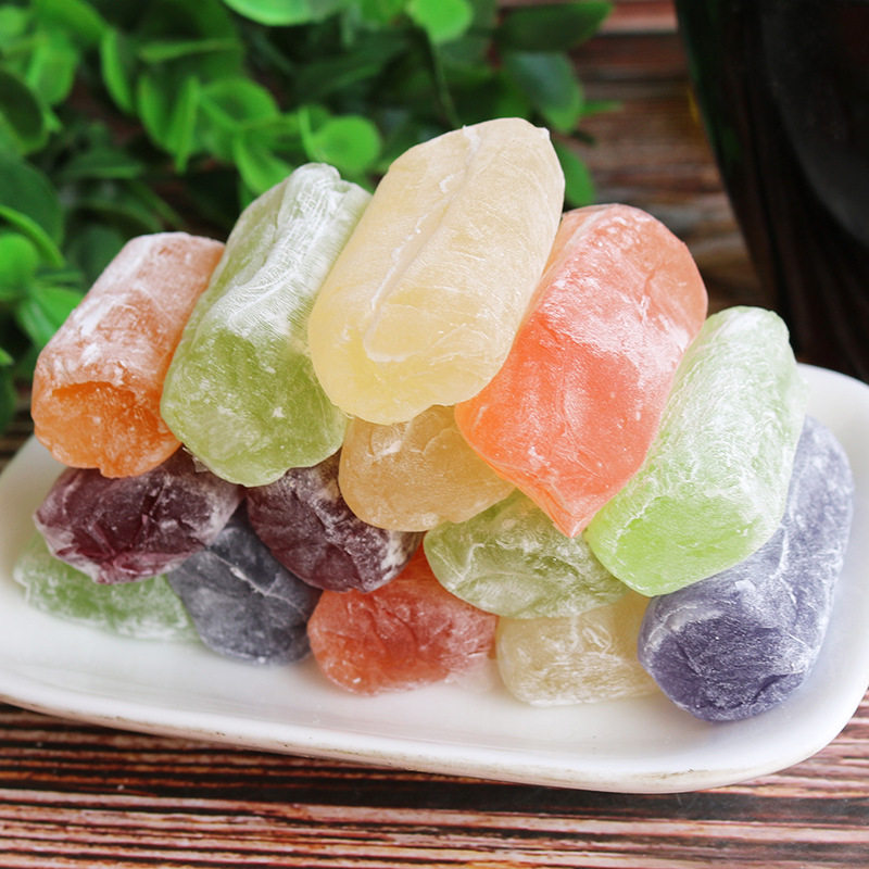 高粱饴软糖水果拉丝糖1斤3斤山东特产怀旧小吃网红零食糖果果包邮