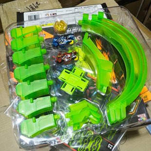 新款 礼物儿童 飕狗摩托车暗夜飞驰模型惯性男孩益智玩具车轨道套装