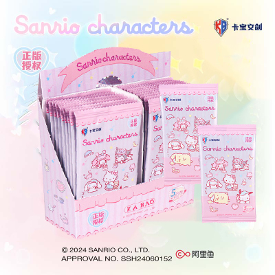 全新卡宝文创三丽鸥家族库洛米拍立得卡片美乐蒂派对收藏卡牌整盒