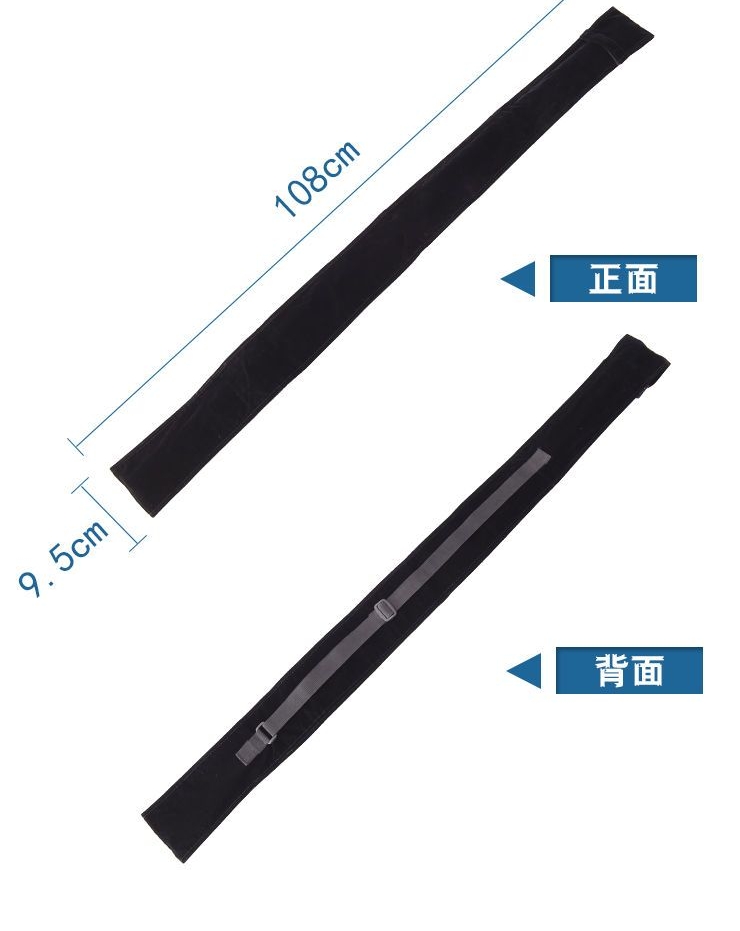 新款台球杆3/4绒布杆袋英式美式斯诺克九球1/2杆桶杆盒台球用品
