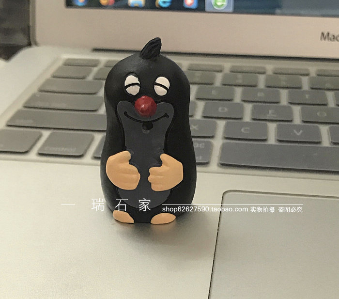 满58包邮捷克鼹鼠树脂立体冰箱贴旅行纪念品磁贴礼物