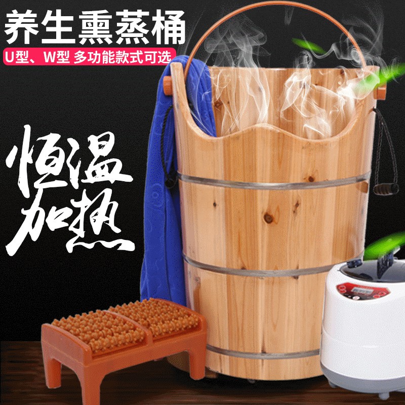 沐康坊熏蒸木桶工厂批发不漏水
