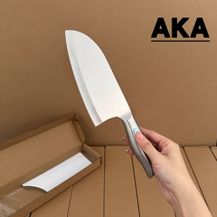 日本原单千元级厨房不锈钢钢柄切片刀切菜切肉刀女士专用轻便菜刀