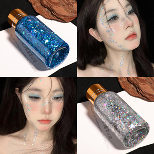 舞台妆液体亮片眼影头发啫喱闪粉