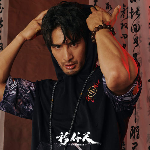 中国风国潮短袖衫仟尺