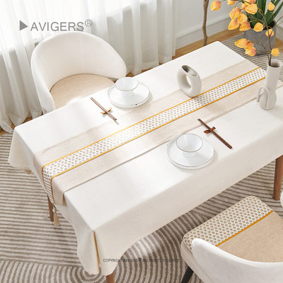 促餐桌布现代简约高级感桌布防刮耐磨家用茶几桌垫书桌垫写字台品
