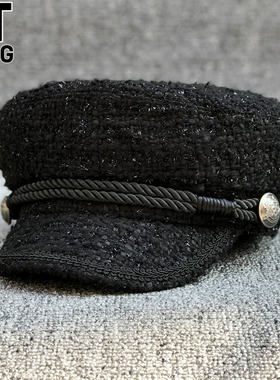 香港I.Tgreg秋冬休闲贝雷帽女帽子女八角帽英伦复古百搭鸭舌帽潮