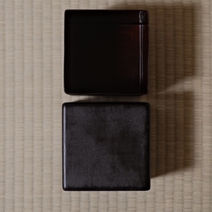 「97 Crafts」日本 塗師 镰田克慈 正方旅持茶箱