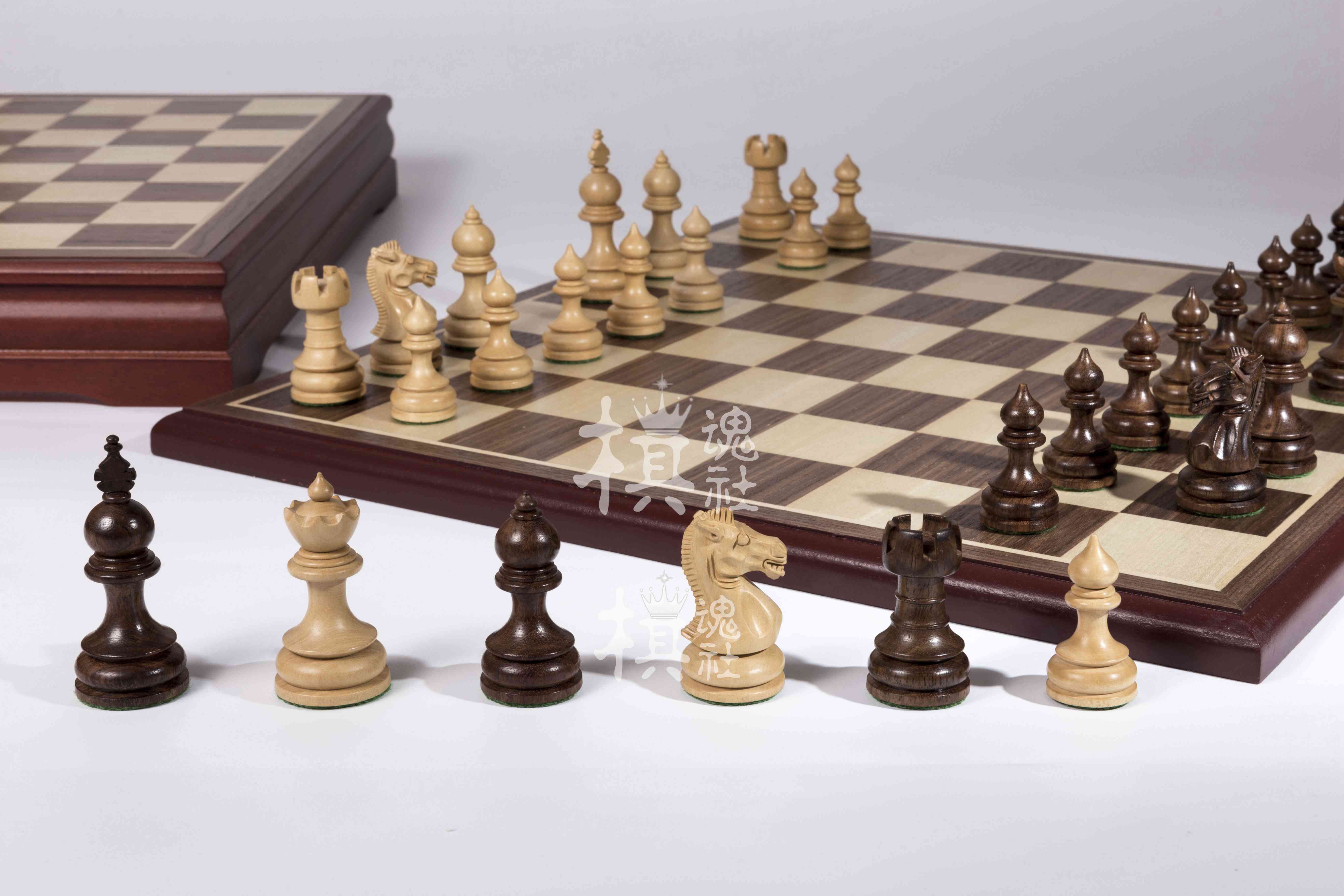 新品进口国际象棋高档木制立体创意象棋益智比赛专业国际象棋包邮