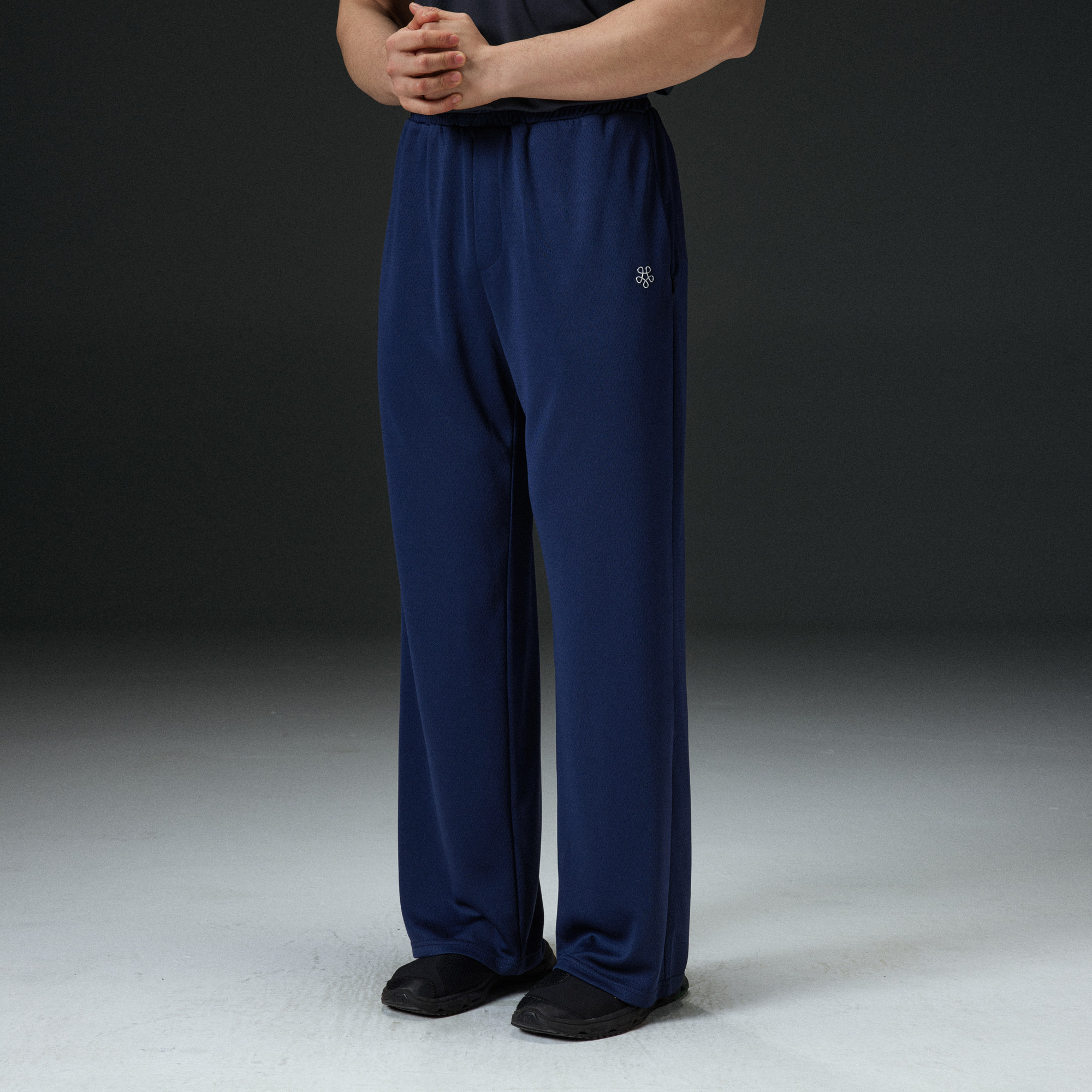 AFTERGLOW夏季网眼健身直筒运动长裤 男装透气通勤训练轻薄休闲裤