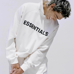 Fear FW20套头加绒宽松圆领长袖 Essentials 卫衣 God 弹跳潮人
