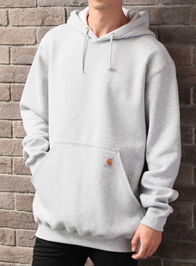 弹跳潮人 Carhartt卡哈特K121美式工装连帽衫休闲加绒长袖卫衣潮