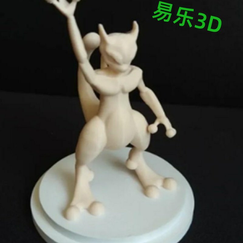 DIY自填色圣诞喵喵超梦底座款手办公仔玩具摆件潮玩白模,玩具/童车/益智/积木/模型,白模填色/模具彩绘/石膏娃娃,淘宝优惠券,粉丝福利购,淘宝优惠卷