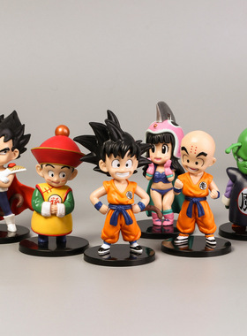 七龙珠卡通风手办贝吉塔摆件