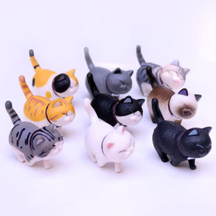 超萌猫咪小玩偶布尔玛大叔空想造物猫玲铛猫9款模型手办摆件橘猫