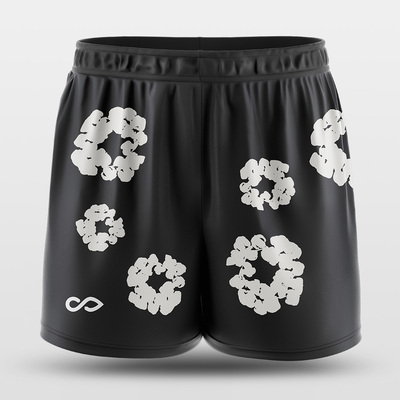 木棉花系列配色美式篮球XHOLIC健身短裤男女夏季运动四分裤球裤