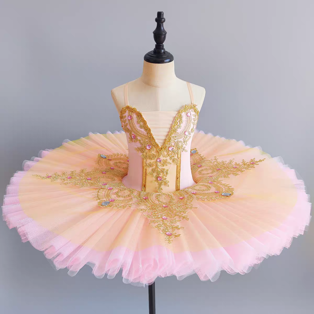 儿童芭蕾舞裙演出服天鹅湖舞蹈表演服幼儿蓬蓬纱裙tutu裙吊带公主