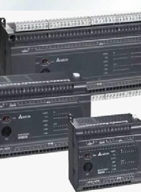 台E达PLC原制装 DVJCBP24S200R DVP24ES00T 2台达可编程控器
